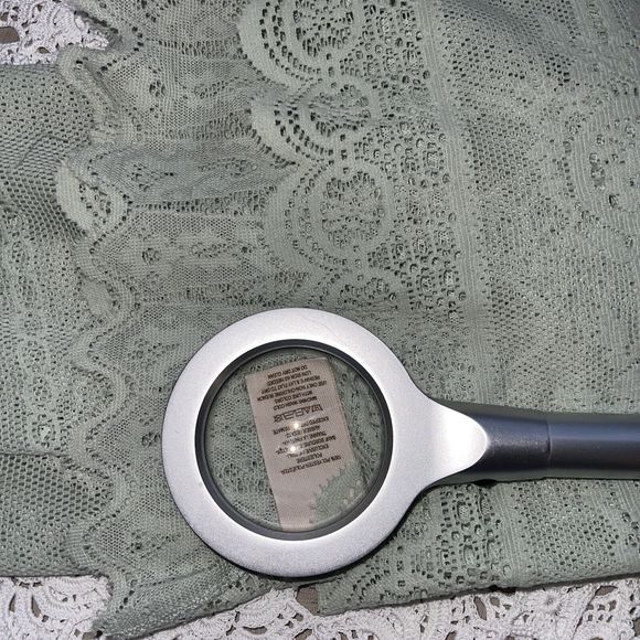 Free People Women's Size S Light Green Tank Top Lace Crochet - Picture 11 of 12